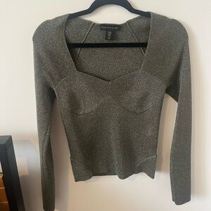 Sparkly Green Sweater